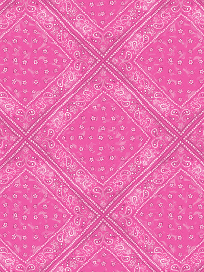 'Barbie™ Bandana' Wallpaper by Barbie™ - Barbie™ Pink