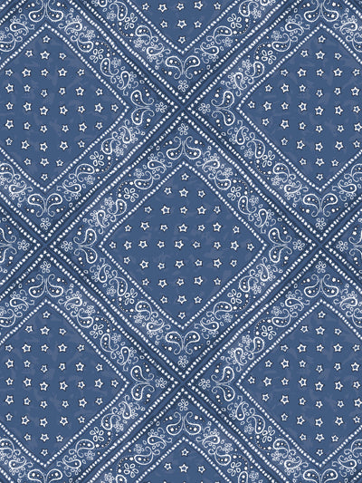 'Barbie™ Bandana' Wallpaper by Barbie™ - Navy