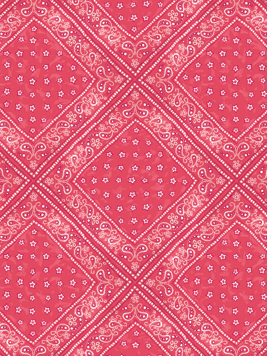 'Barbie™ Bandana' Wallpaper by Barbie™ - Red