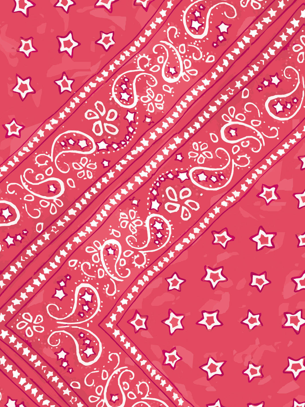 'Barbie™ Bandana' Wallpaper by Barbie™ - Red