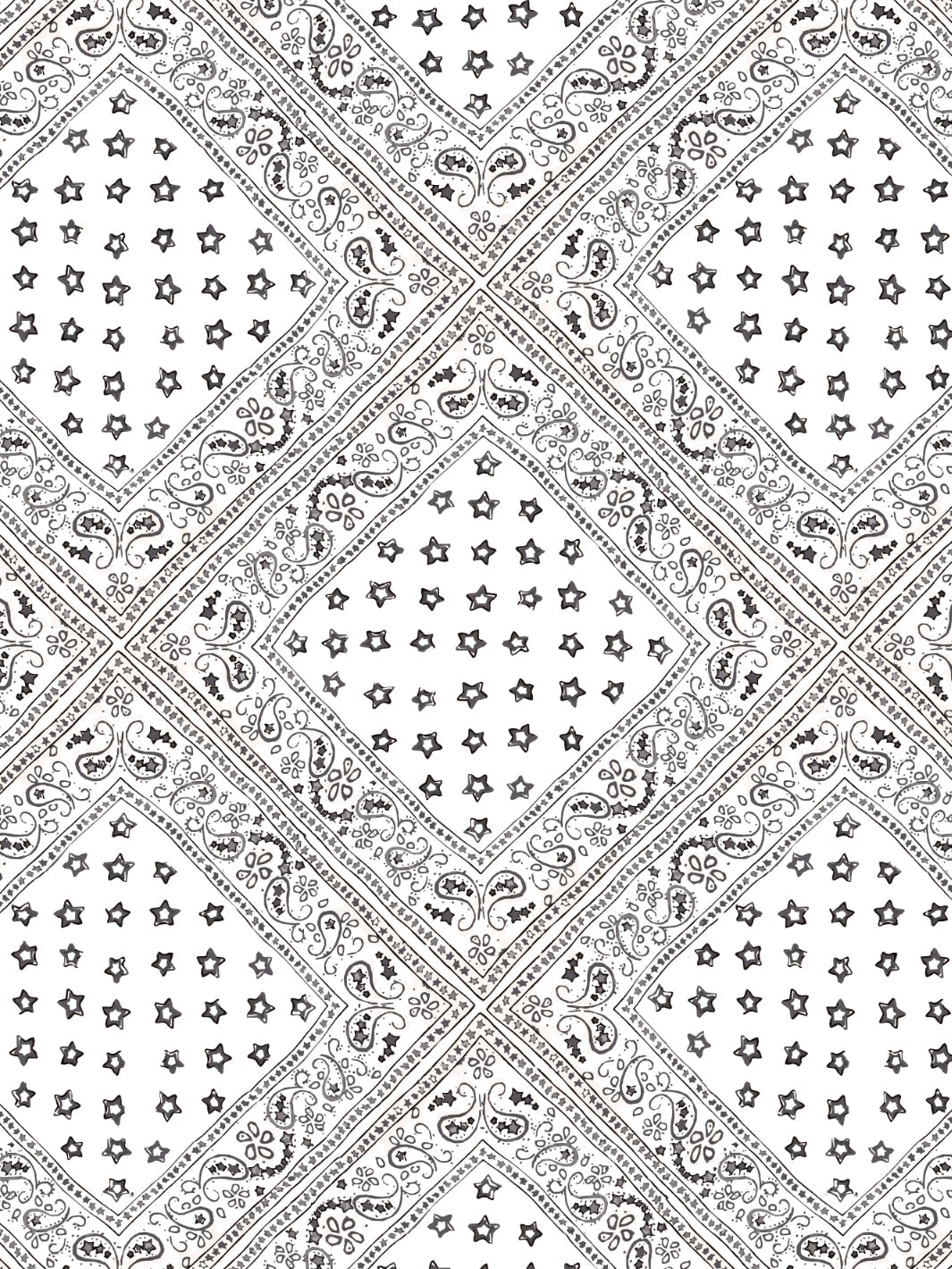 'Barbie™ Bandana' Wallpaper by Barbie™ - White