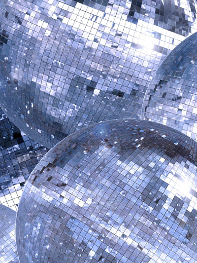 'Barbie™ Disco Ball' Wallpaper by Barbie™ - Blue