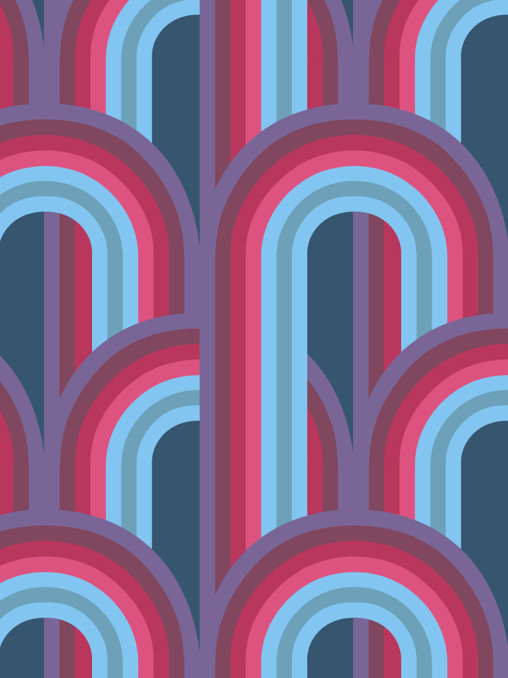 barbie-dreamhouse-arch-wallpaper-by-barbie-blue