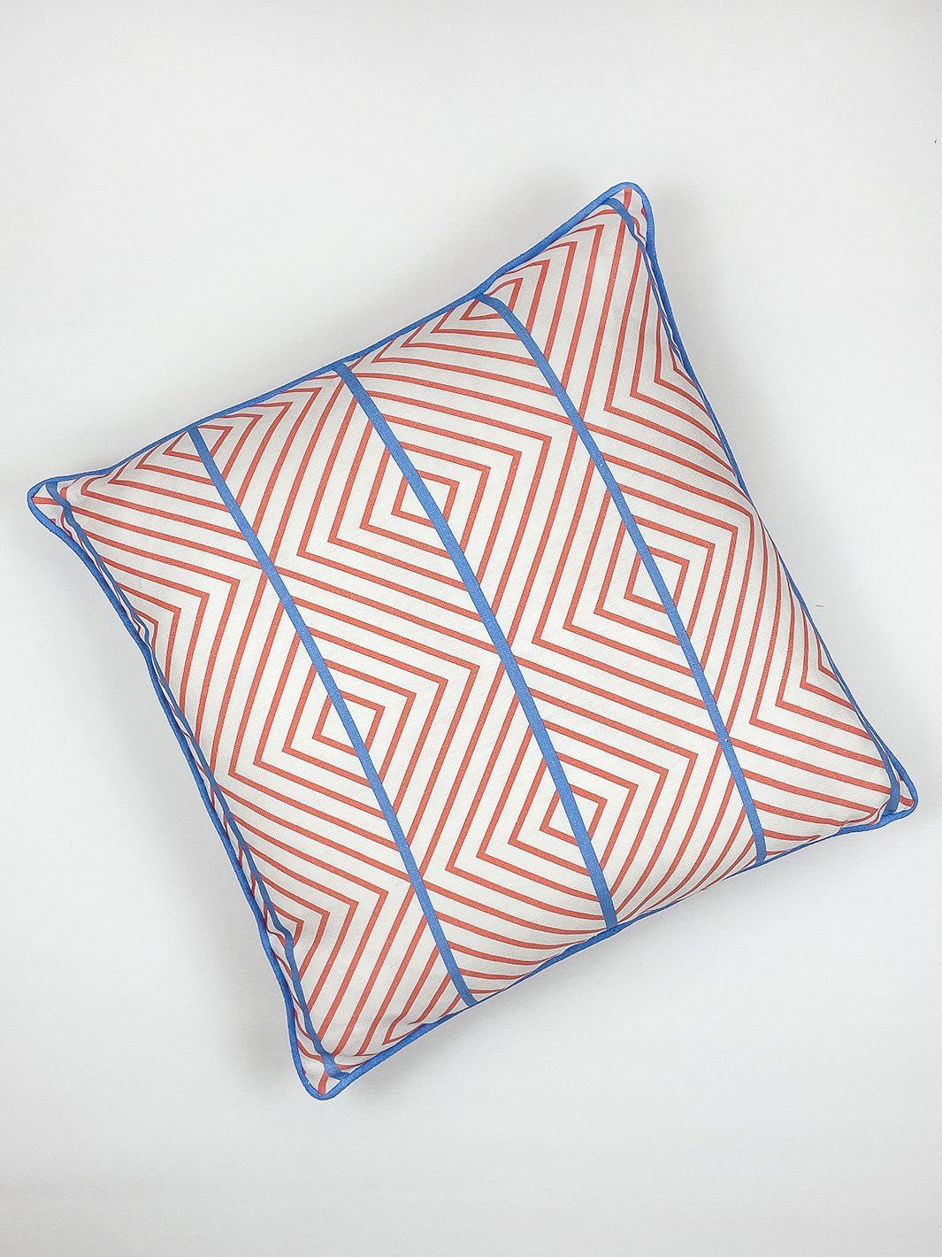 'Barbie™ Dreamhouse Diamond' Throw Pillow - Watermelon Blue