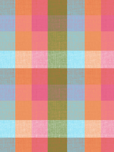 barbie dreamhouse tiles wallpaper by barbie plaid multi