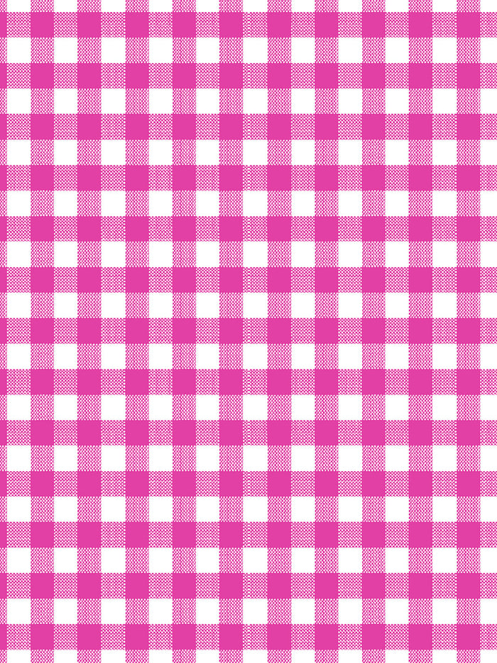 'Barbie™ Gingham' Wallpaper - 219 Barbie™ Pink