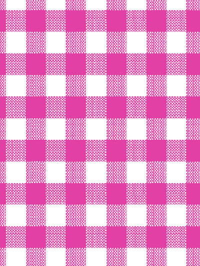 'Barbie™ Gingham' Wallpaper - 219 Barbie™ Pink