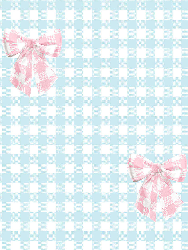 barbie-gingham-bow-wallpaper-by-barbie-ballet-slipper-on-sky
