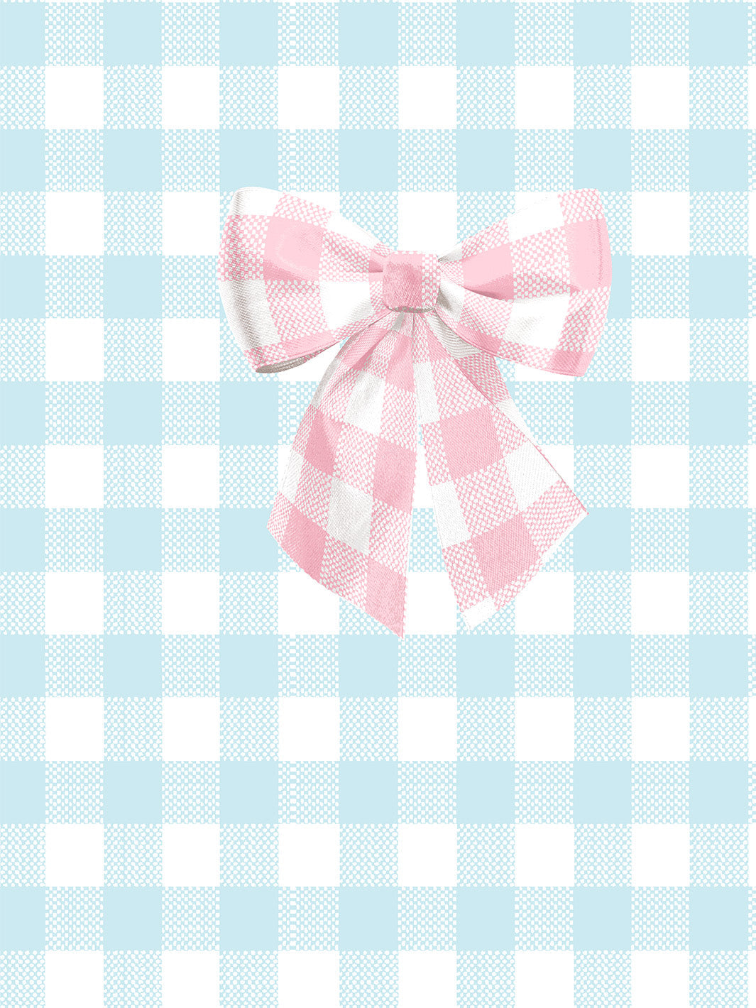 'Barbie™ Gingham Bow' Wallpaper by Barbie™ - Ballet Slipper on Sky