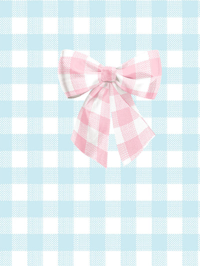 'Barbie™ Gingham Bow' Wallpaper by Barbie™ - Ballet Slipper on Sky