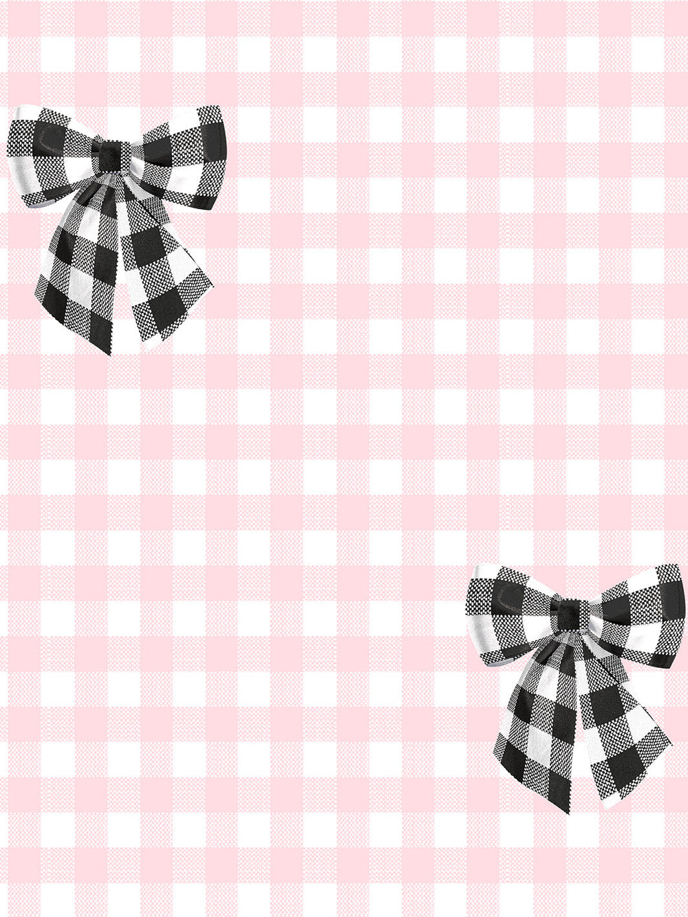 barbie-gingham-bow-wallpaper-by-barbie-black-on-ballet-slipper