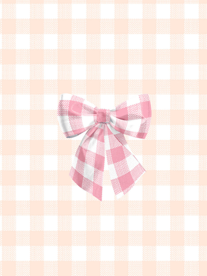 barbie-gingham-bow-wallpaper-by-barbie-bubblegum-on-peach