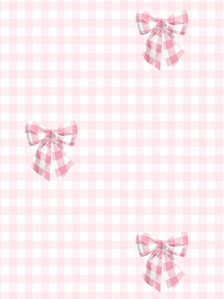 barbie-gingham-bow-wallpaper-by-barbie-bubblegum-on-piggy-bank