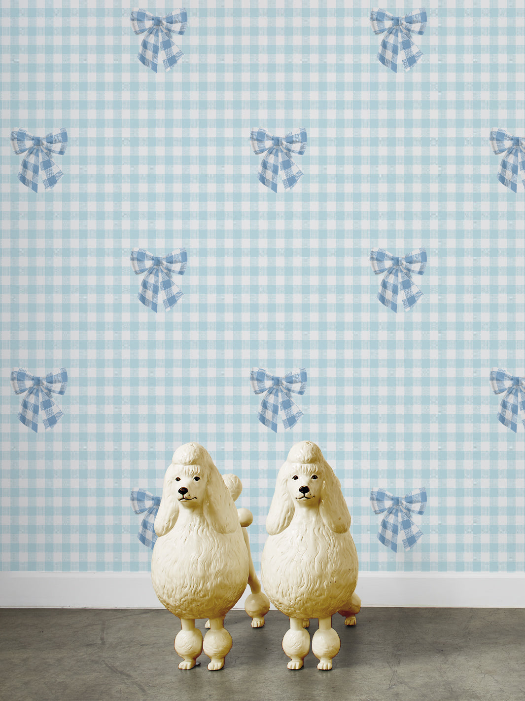 barbie gingham bow wallpaper by barbie cornflower on sky