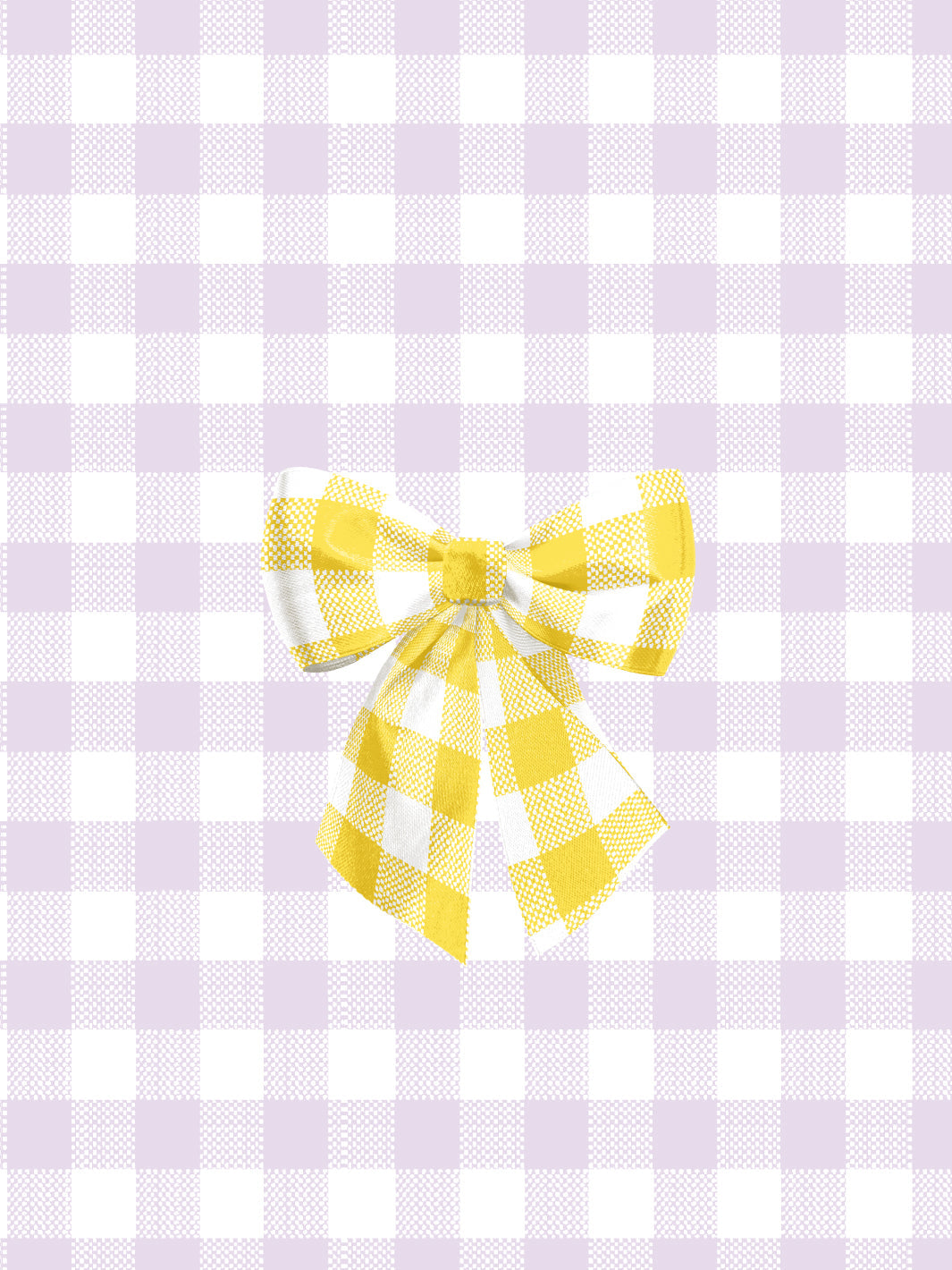 barbie gingham bow wallpaper by barbie daffodil on lilac