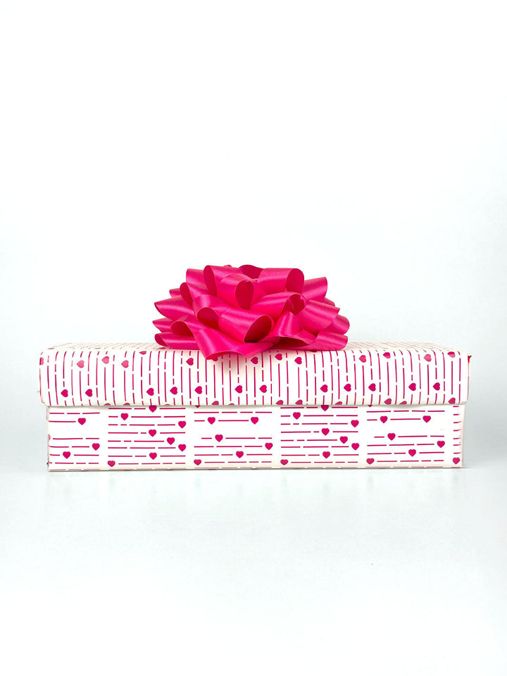 Barbie™ Hearts Print Gift Wrap - Barbie™ Pink