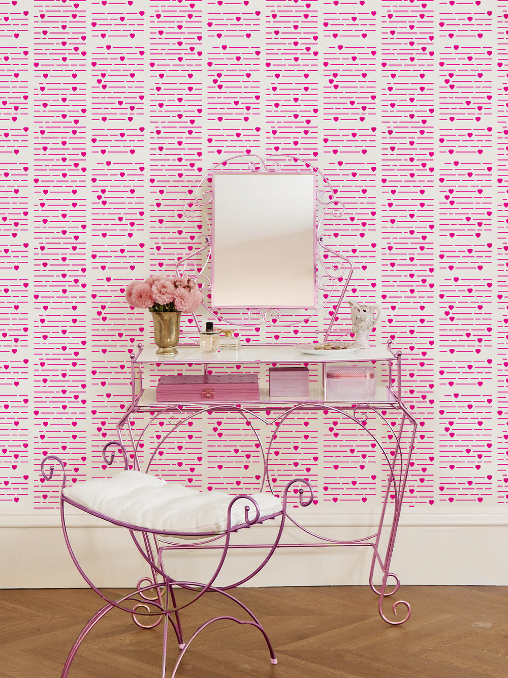 barbie-hearts-print-wallpaper-by-barbie-219-pink