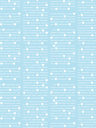 barbie hearts print wallpaper by barbie baby blue