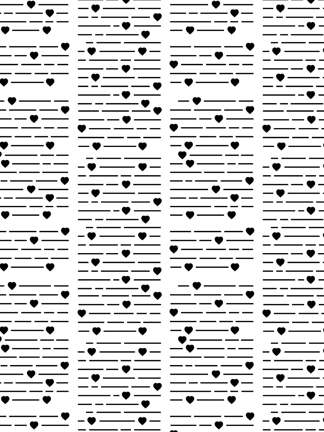 barbie hearts print wallpaper by barbie black