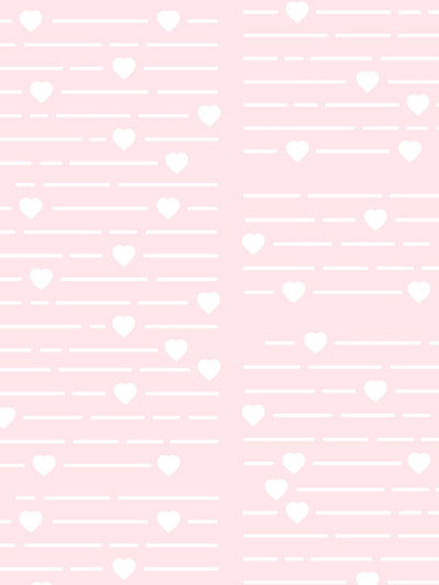 barbie hearts print wallpaper by barbie pink