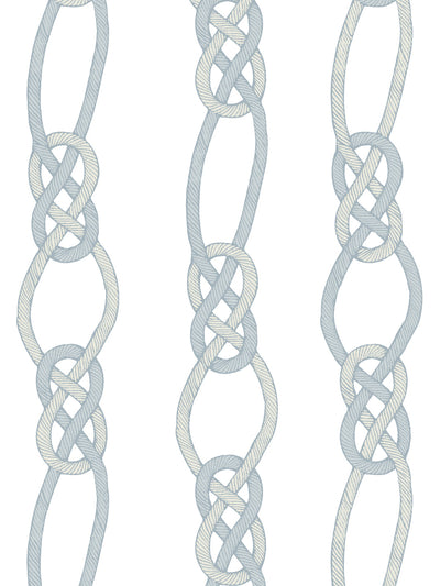 'Barbie™ Knot' Wallpaper by Barbie™ - Gray