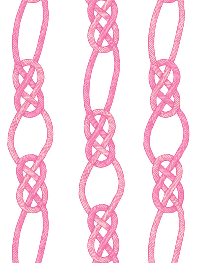 'Barbie™ Knot' Wallpaper by Barbie™ - Pink