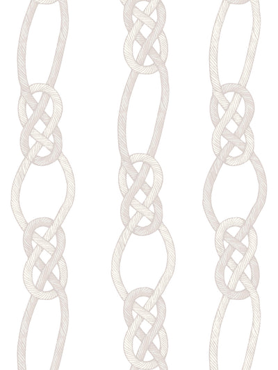 'Barbie™ Knot' Wallpaper by Barbie™ - Sand