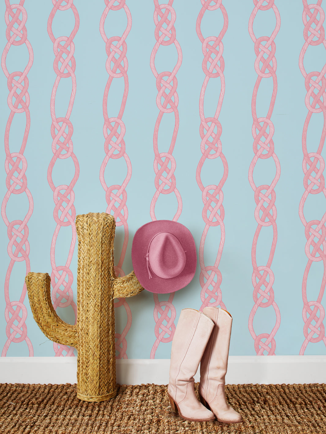 'Barbie™ Knot' Wallpaper by Barbie™ - Sky