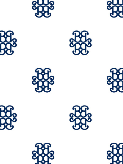 barbie lace medallion wallpaper by barbie navy