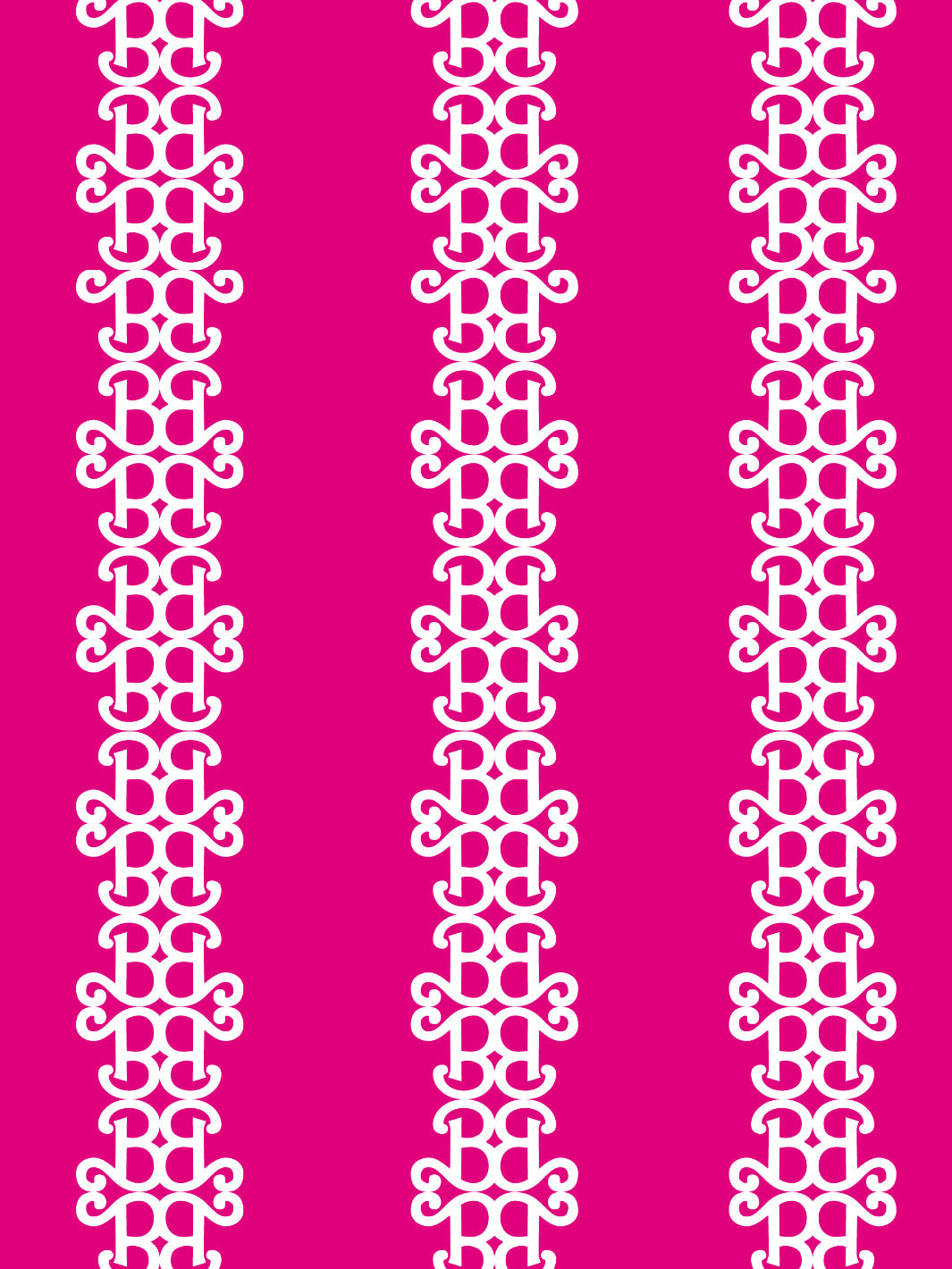 'Barbie™ Lace Stripe' Wallpaper by Barbie™ - 219 Pink