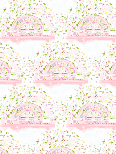 barbie land aerial map wallpaper by barbie white