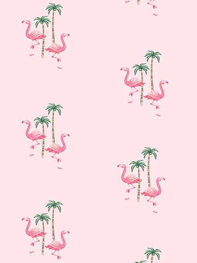 barbie land flamingo palm wallpaper by barbie piggy bank