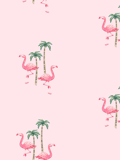 barbie land flamingo palm wallpaper by barbie piggy bank