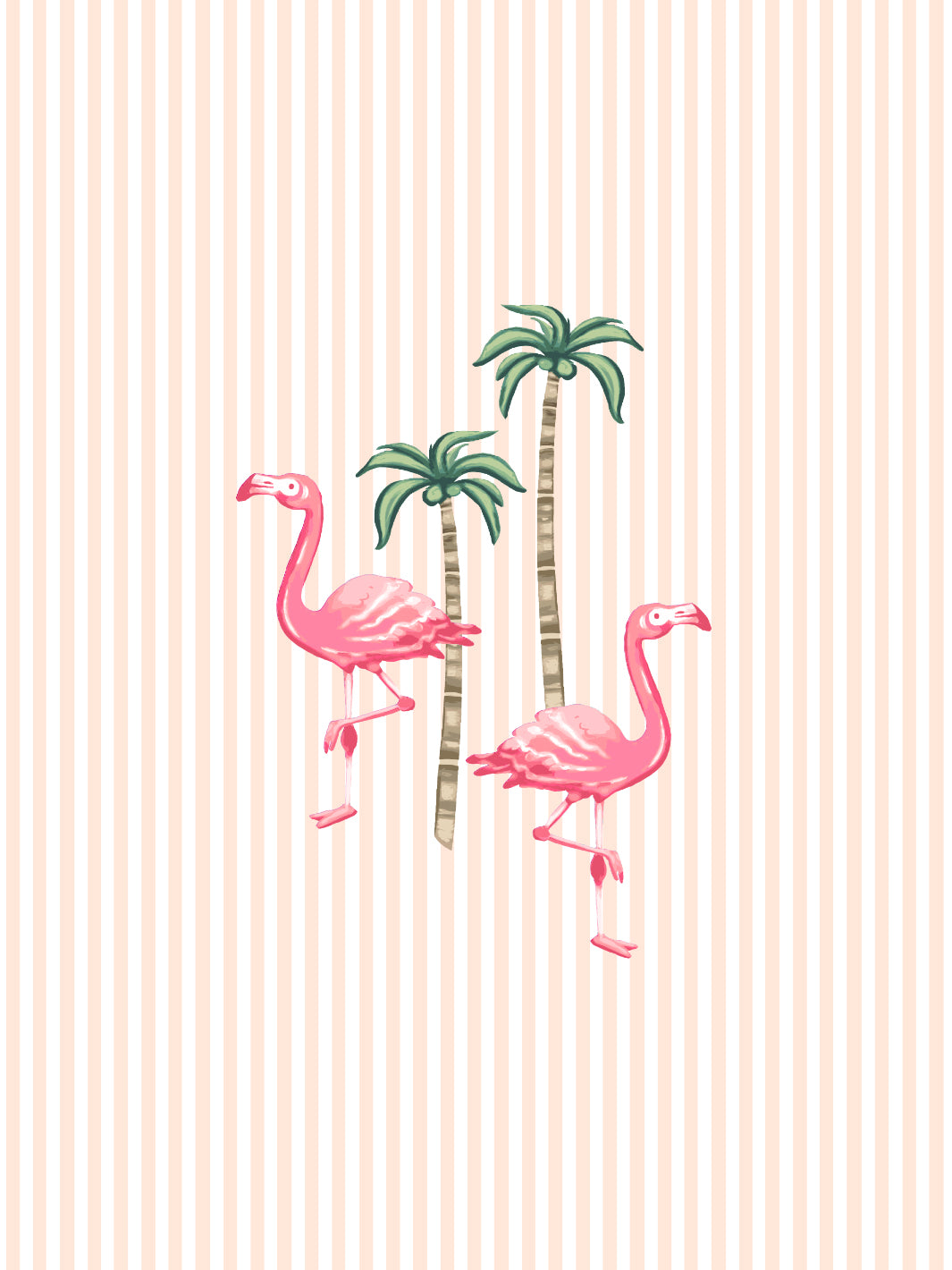 barbie-land-flamingo-pinstripe-wallpaper-by-barbie-peach
