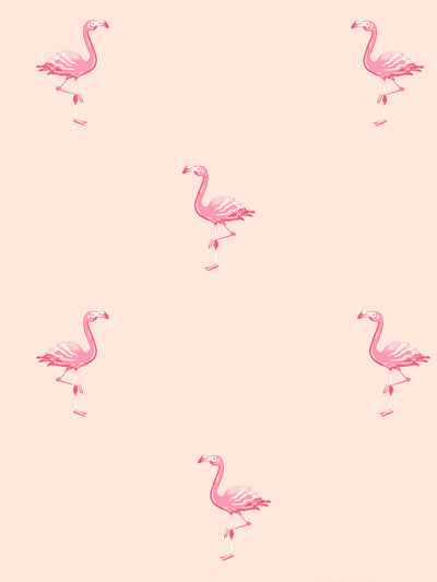 barbie land flamingos wallpaper by barbie peach