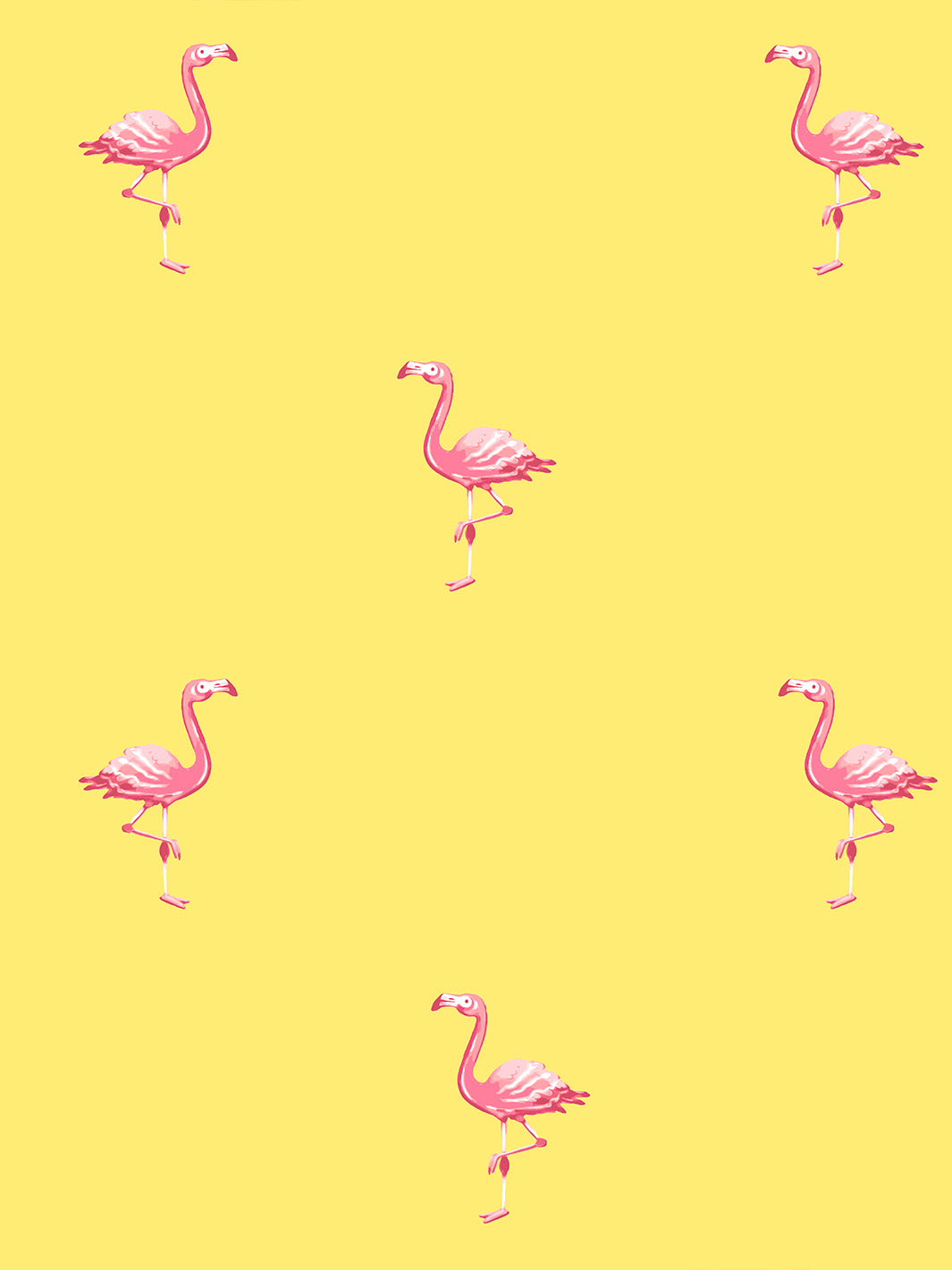 barbie land flamingos wallpaper by barbie yellow