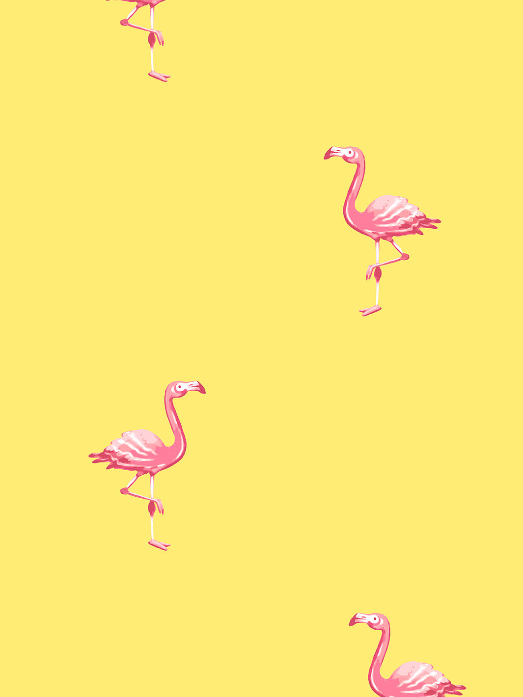 barbie land flamingos wallpaper by barbie yellow