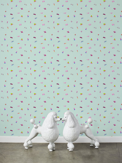 barbie land gear wallpaper by barbie robins egg