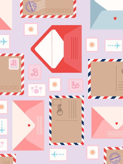 barbie land post office wallpaper by barbie lavender