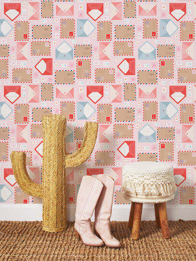 barbie land post office wallpaper by barbie pink