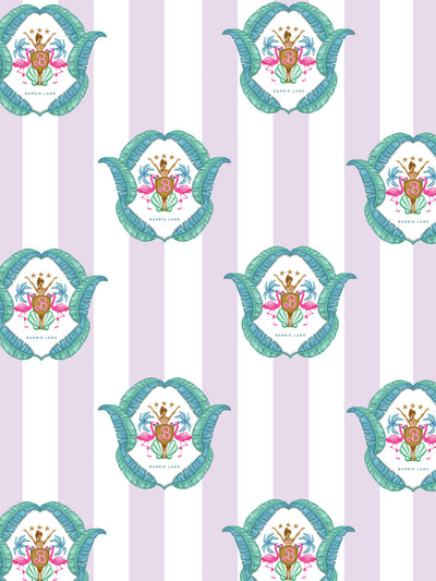 'Barbie™ Land Seal' Wallpaper by Barbie™ - Lilac