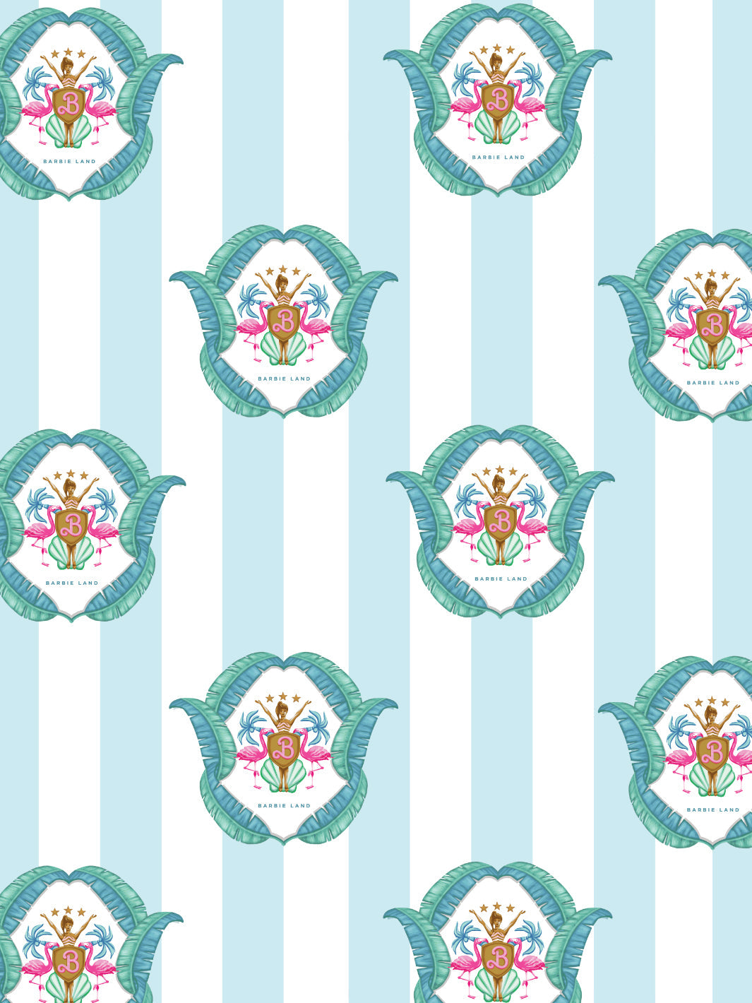 barbie land seal wallpaper by barbie sky