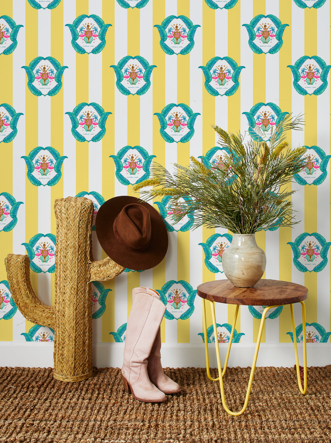 barbie land seal wallpaper by barbie yellow