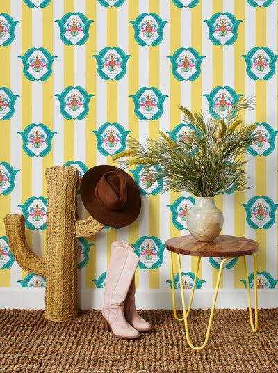 barbie land seal wallpaper by barbie yellow