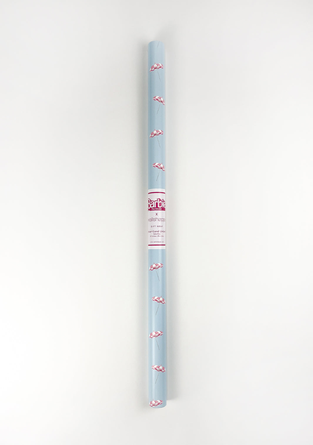 Barbie™ Land Umbrella Gift Wrap - Baby Blue