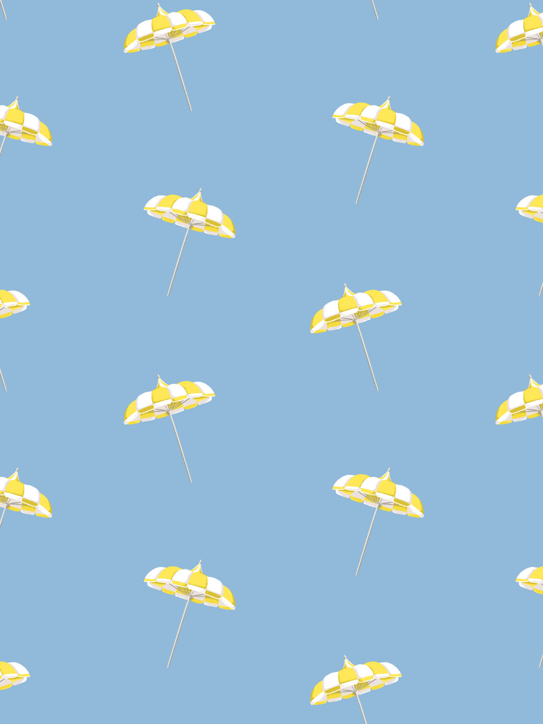 'Barbie™ Land Umbrella' Wallpaper by Barbie™ - Cornflower