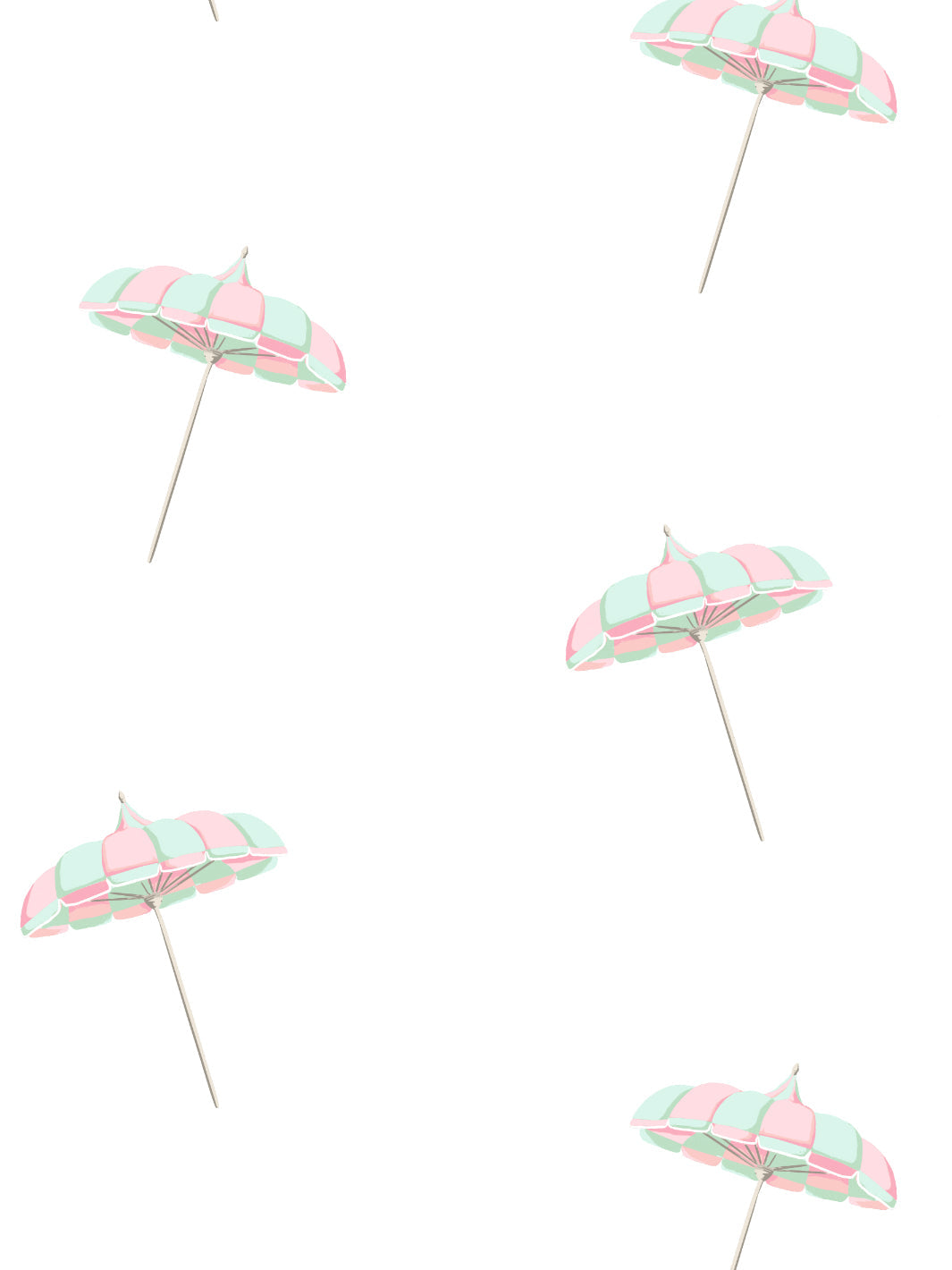 barbie land umbrella wallpaper by barbie mint pink
