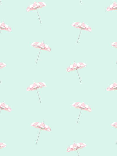 barbie land umbrella wallpaper by barbie robins egg