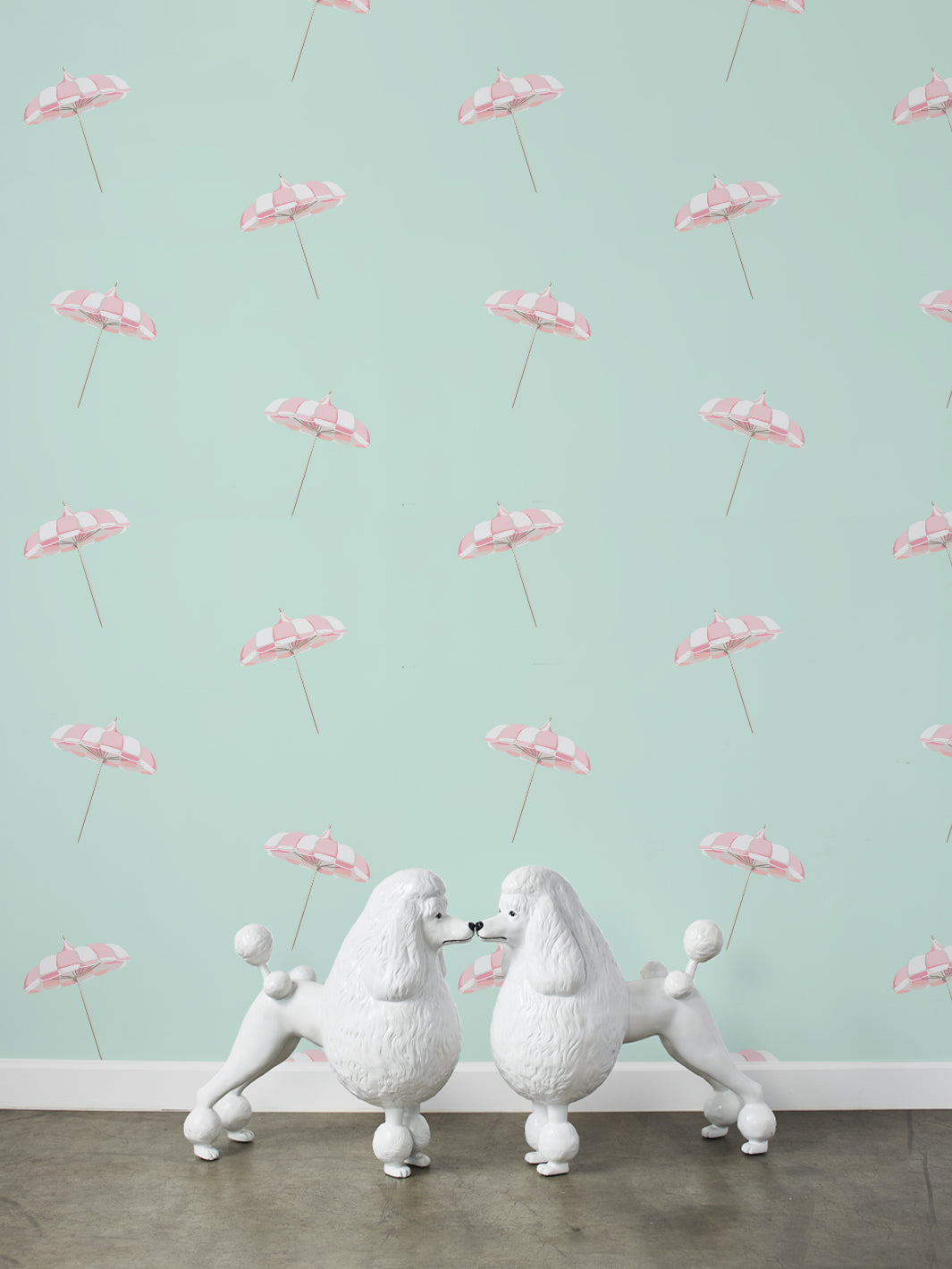 barbie land umbrella wallpaper by barbie robins egg