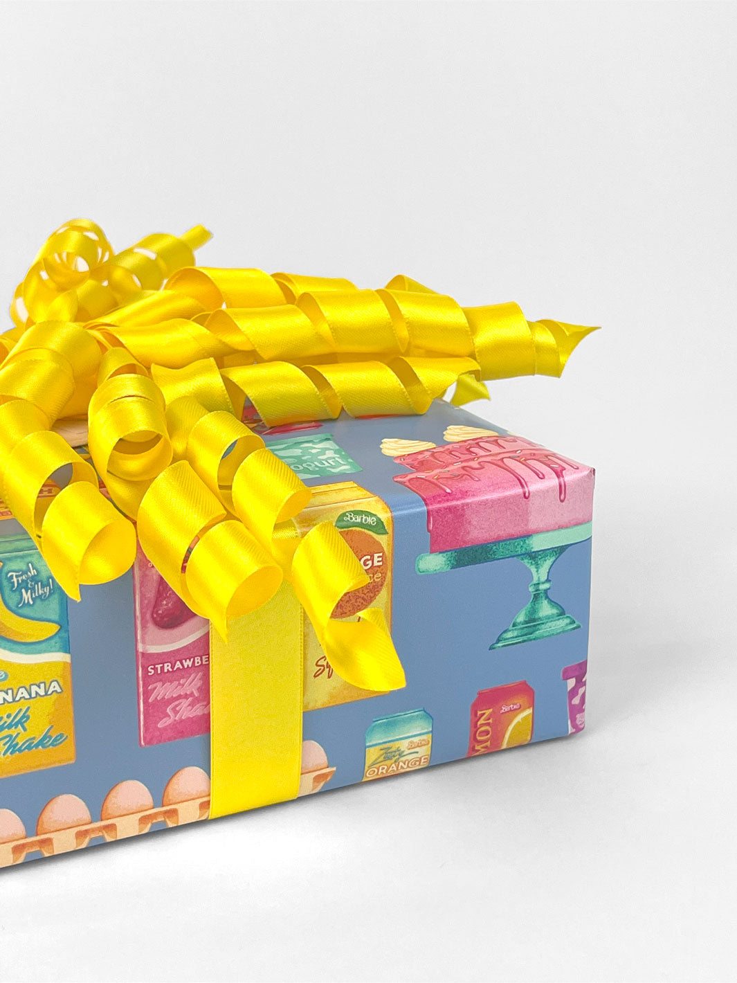 Barbie™ Pantry Toss Gift Wrap - Cornflower